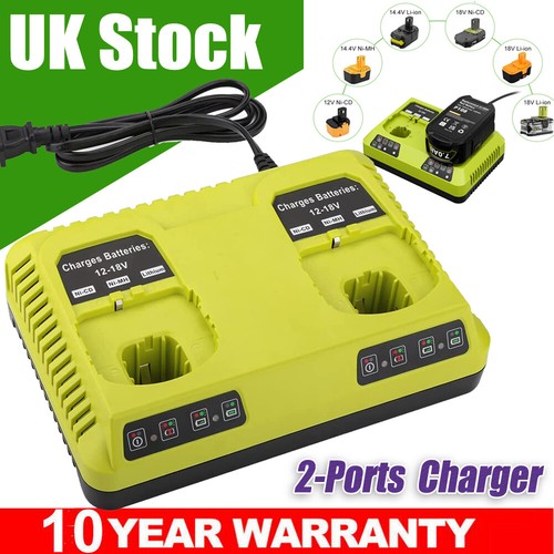 Dual fast charger - fast, ryobi