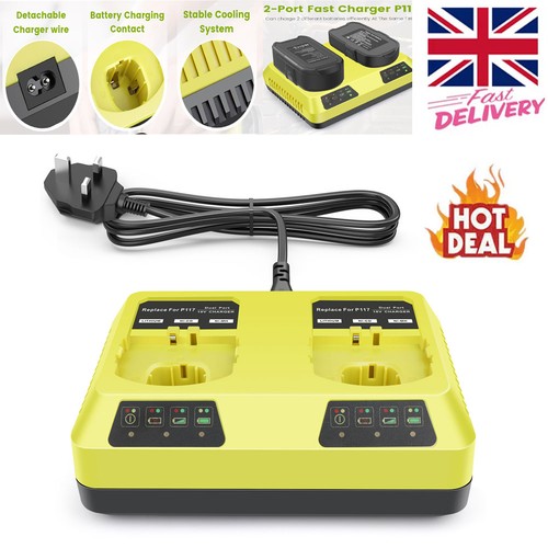 Dual fast charger - charger, ryobi