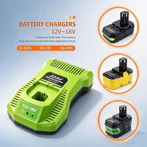 Fast rapid charger - for, ryobi