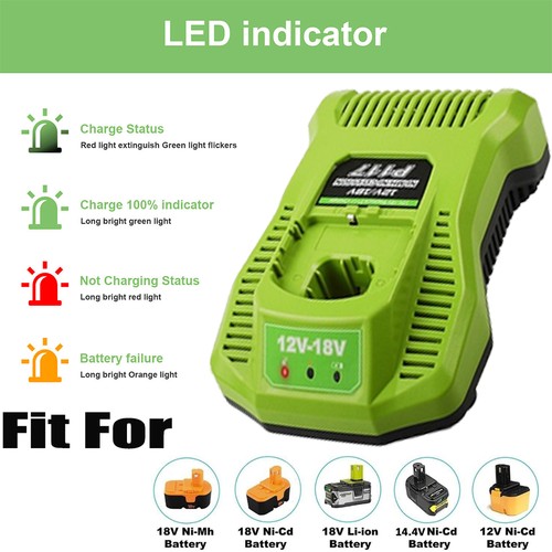 Fast rapid charger for - rapid, ryobi