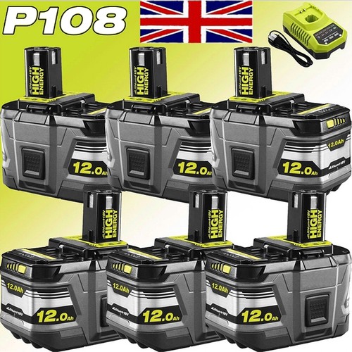 0ah for ryobi 18v one - 6.0/8.0ah,