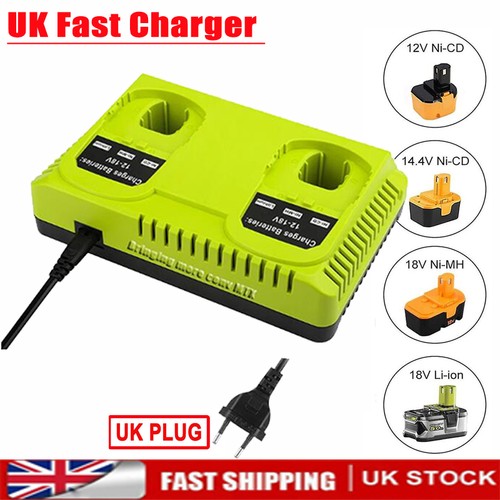 Fast dual charger for - charger, ryobi