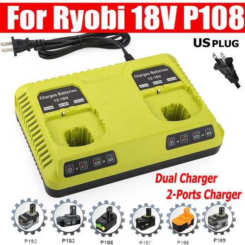 Dual port fast charger - dual, for