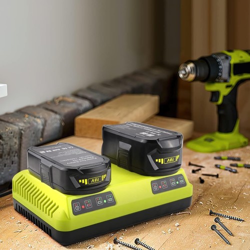 Dual fast charger - dual, ryobi