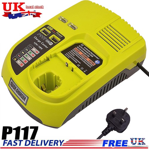 P117 charger for - ryobi, one+